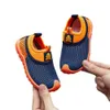 NK Chaussures de sport pour enfants en maille ajourée et respirante à semelles souples pour garçons et filles de la maternelle, chaussures de sport One Kick pour bébé, petites chaussures de canard jaune GG