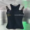 Sexy Hollow Tanks Top Women Chain Decoration Vest Summer Breathable Sport Tops Fashion Strap Vests