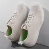 HBP Chaussures de sport de marche unisexes non-marques tissées à la mouche Baskets tendance pour hommes et femmes pour le printemps et l'été