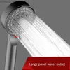 バスルームシャワーヘッド高圧シャワーヘッド5モード調整可能なシャワー多機能スプレーノズルマッサージシャワーバスルームアクセサリーY240319