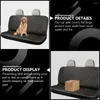 Dog Carrier Auto Rear Bench Cover Protector For Car Backseat Nonslip Hammock