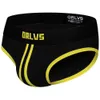 Underpants ORLVS Mens Briefs Underwear Men Sexy Jockstrap Pouch Cuecas Man Cotton Panties Thongs Mesh Underpants Gay Slip Homme Srting 24319