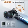 مثبتات iSteady Pro 4 Universal Coint مناسبة لـ 11/10/9/8/7/6/5 DJI Osmo Insta360 One R Action Camera 3-Axis Handhelizer Q240319