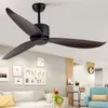 Ventilateur De plafond moderne à LEDs en pouces avec lumières simples sans lumière DC télécommande ventilateur De Techo pour la maison