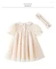 Meisjesjurken Zomer Kinderjurk Baby Volle Maan Damesschat Centenary High End Elegantie Prinses