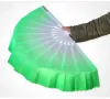 Fan di danza Moda Sfumatura di colore Cinese Vera seta Danza Velo Fan KungFu Fan di danza del ventre per la festa nuziale Regalo Bomboniera 15 pezzi LL