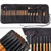 24 X Makeup Brush Set Makeup Artist Full Set Of Eye Shadow Brush Borste Svamp Borste Eyebrow Pulver Pulver Blusher Brush Highlight Brush