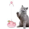 Śliczna kota futra kulka urocza zwiastun kota produkty dla zwierząt domowych Spring Toy Cat Interactive Zabawki z ssącą kubek zarysowy