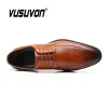 Shoes Men Derby Shoes LaceUp Natural Genuine Leather Business Wide Feet Wedding Dress Male Formal Shoes Spring Big Size 3848