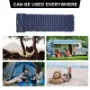 Tampons camping tapis de couchage de camping extérieur coussin de camping avec matelas pneum
