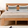 Kudde | Boho rektangulärt omslag för vardagsrumssoffa soffa stol bondgård rustik vävt fodral