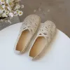 Stivali Elegant Woman Shoe Summer Air Mesh Flats Women's Breable Mary Jane Scarpe Ladies Schermata Ballet Strappy Ballet Loafer