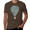 Mens Polos Weather Balloon T-Shirt Vintage Clothes Summer Top Aesthetic Clothing T Shirts