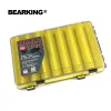 Boxen Bearking 27 cm * 17 cm * 5 cm professionelle Angelköder Tackle Box Fächer Doppelseitige Angelköder Köder Haken Tackle