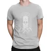 Magliette da uomo Grim Fandango Maglietta creativa per uomo Videogioco Colletto tondo Camicia basic Personalizza regali di compleanno Streetwear