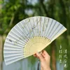 Decoratieve Beeldjes Fan Oude Stijl Chinese Hanfu Qipao Dans Opvouwbare Draagbare Kleine Hand Fans