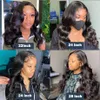 Synthetic Wigs Human Chignons 13x4 Hd Lace Frontal Wig 13x6 Lace Human Hair Wigs For Black Women 30 32 Inch Body Wave Lace Front Wig Brazilian Hair Wig 240328 240327