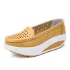 Casual Shoes Women's Summer Shake Out Single Women The 's White And Platform Woman's Shoeses Breathable Hollow