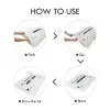 Pillow FLEXTAILGEAR 4 Pieces Vacuum Bag Set without pump Compression bag is used to store clothes bedding sheets pillow