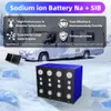 Batterie Sodium-ion de qualité A, 3V, 75ah, Na, rechargeable, 12V, 24V, pour stockage d'énergie domestique, cellule solaire