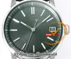 Code 11.59 15210 A4302 Automatic Mens Watch 3GF 41mm Steel Case Green Index Textured Dial Nylon Leather Strap Super Edition Puretimewatch Reloj Hombre