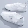 Casual Shoes Women Sneakers Kvinnor Vulcanize Spring Autumn Breattable Flats Solid Color Mesh Young Woman White