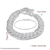 Charm Bracelets 925 Sterling Silver High Quality Lady Bracelet Many Circle Jewelry For Women Men Wholesale Wedding Gift