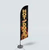 Hunde Custom Advertising 110G Stricker Polyester Beach Flagge Feder SWOOPER Banner Digitaldruck8632519