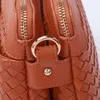 Winkel Hoge kwaliteit design tas Nieuwe handgemaakte geweven dubbele opening Dames Modieuze enkele schouder schuine straddle