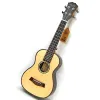 Guitar High Quality 26 inch Ukulele Hawaiian Guitar Only Top Solid Wood Spruce Rosewood Back & Side Acoustic guitar Tenor Uku