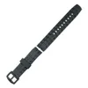 Titta på Bands 22mm Men's Extra Long Silicone Rubber Band Strap Armband Black Steel Buckle Fit For EF-550PB-1AV292G