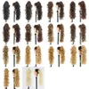 Синтетические парики XINRAN Синтетическое волокно Зажим для когтей Волнистый хвост Длинная густая волна Конский хвост Заколка для волос для женщин 240329