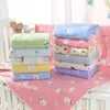 Couvertures 6 couches Couverture de bébé Couette 80 80cm Born Pur Coton Gaze Muslin Swaddle Super Absorbant Serviette de bain pour bébé