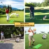 AIDS 16pcs Set Golf Practice Training Net Portable Cuttable Frapper Swing Trainer Indoor Outdoor Chipping Pitching Cages Golf Supplies