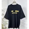 Oversize women's T-Shirt designer summer short sleeve correct letter tees candy colors unisex printed top Tshirts SML