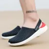 Sandals Men Sandals Summer Hole Shoes Rubber Clogs Men EVA Unisex Garden Shoes Breathable Beach Flat Sandals Slippers Zapatos Hombre