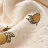 Coperta fasciatoio per bebè Coperta avvolgente in cotone per neonato Coperta di sicurezza in velluto traspirante Biancheria da letto nata Trapunta lenitiva 240313