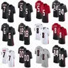 18 Kirk Cousins ​​Bijan Robinson Drake London Custom Football Jerseys Kyle Pitts Darnell Mooney Cordarrelle Patterson Younghoe Koo Tyler Allgeier Jessie Bates III