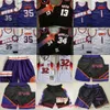 Autentico ricamo Basket 1 DevinBooker 35 KevinDurant Jersey Classic 1996-97 Vintage 13 SteveNash CharlesBarkley Maglie Real Stitched Sport traspirante