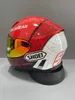 Full Face Shoei Z7 Marquez 6 Motorradhelm Antibeschlagvisier Mann Reiten Auto Motocross Racing Motorradhelm