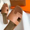 Designer sandals Fashion slippers Women Designer sandals for womens slipper mens casual loafers shoes outdoor beach slides flat bottom with buckle unisex leather