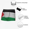 Unterhose Palästina-Flagge Herrenunterwäsche Palästinensische Hatta Kufiya Keffiyeh Boxershorts Shorts Höschen Weiche Unterhose für Herren S-XXL 24319