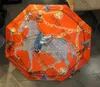 Chaîne Parapluies de haute qualité Hipster Parapluies de créateur pliants automatiques de qualité supérieure Voyage en plein air Luxe Multifonction Sun Umbrel3655571