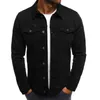Hiphop Mens Denim Jackets Streetwear Casual Cotton Classic Slim Jeans Coat Male Brand Clothes Cowboy Jacket Ropa Para Hombre 240311