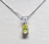 Commercio all'ingrosso Gemme Ciondolo Forma Fantasia Moissanite Ciondoli Gioielli K Oro S Collana Personalizzata Iniziale Con Diamanti Personalizzati