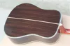 Guitarra chinesa fábrica personalizada nova sólida spruce top guitarra acústica d tipo 45 modelo 41 "guitarra em estoque pode enviar imediatamente 01