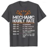 Men's Suits A1063 Hourly Rate Gift Shirt Labor Rates T-Shirt Customized Products Men Clothing Husband Boyfriend Tee Top