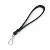 Keychains Black Pu Leather Wristlet Bag Strap Handle Byte för handväskans kopplingsväska