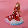 Figuras de brinquedo de ação Anime Eva Figuras Asuka Langley Soryu Figura Última cena Estátua sentada batalha dano Soryu Figura 19cm Sexy Girl Figure Toys Boy 24319