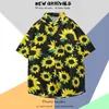 Männer Casual Hemden Sommer Hawaiian Männer Frauen Strand Übergroßen Stil Vintage Kurzarm Shirt Herren Lustige Kopf Druck Mann kleidung Chemise